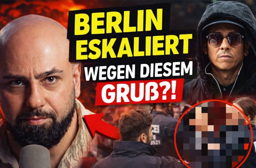 Epstein-Demo in Berlin: War die Verhaftung inszeniert?