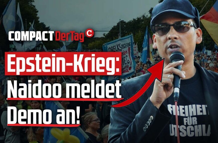 Epstein-Krieg: Naidoo meldet Demo an!💥