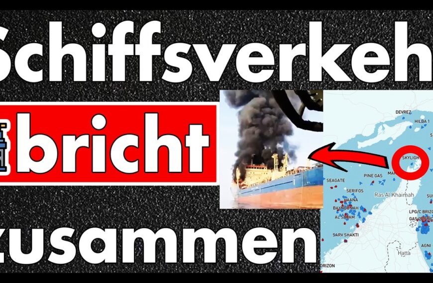 Erster Tanker brennt! Schiffsverkehr in der Straße von Hormuz um mindestens 70% eingebrochen!