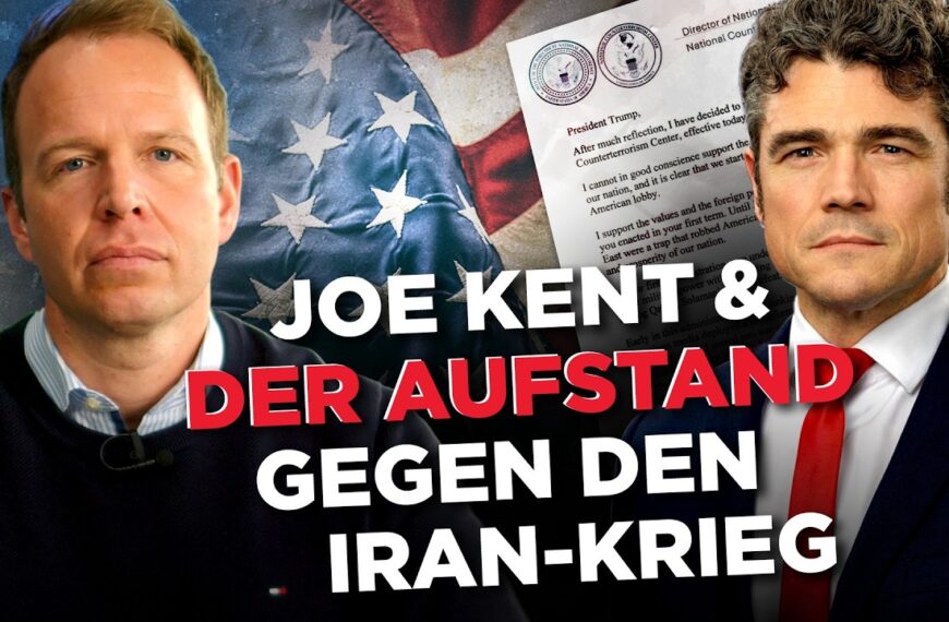 Es beginnt:💥Joe Kent und der Aufstand gegen den Iran-Krieg in den USA