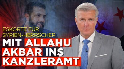 Mehr über den Artikel erfahren Eskorte für Syrien-Herrscher: Mit Allahu Akbar ins Kanzleramt