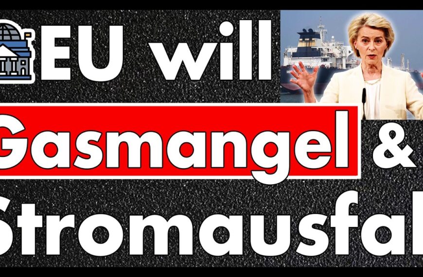 EU nimmt Gasmangel & Stromausfall für Verzicht auf russisches Gas in Kauf! Der Feind regiert!