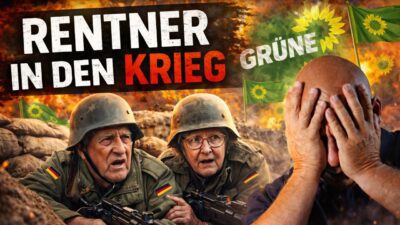 Mehr über den Artikel erfahren 😳💣 SCHOCK: Grüne wollen Wehrpflicht für Ältere! Ruhestand im Schützengraben?!