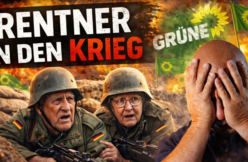 😳💣 SCHOCK: Grüne wollen Wehrpflicht für Ältere! Ruhestand im Schützengraben?!
