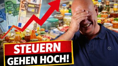 Mehr über den Artikel erfahren 😳🚨 EILT: Steuererhöhung kommt! Alles wird jetzt noch teurer?!🤮