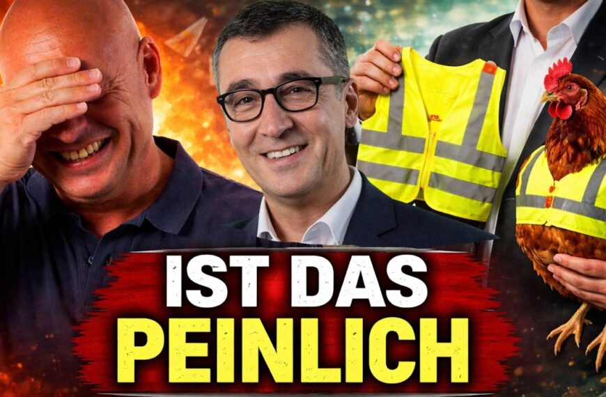 😳🚨 Skandal: Cem Özdemir beleidigt Bürger & stellt die Hühner-Warnweste vor! 😂🤦‍♂️