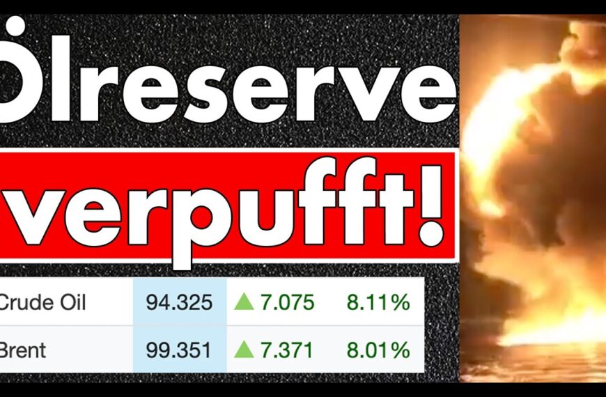 Freigabe der Ölreserven verpufft am Markt! Dümmster Fehler seit Kriegsbeginn! Eskalationsspirale …