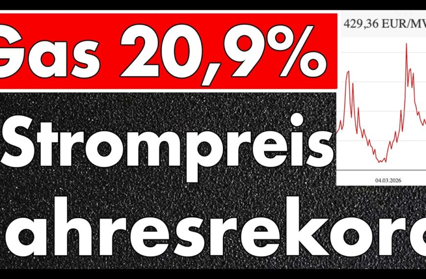 Füllstand 20,9%: Trump lügt, Merz betet & der Strompreis knackt das Jahreshoch mit 439€/MWh!