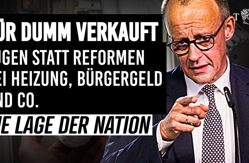 Für dumm verkauft: Merz macht weiter mit dem Heizhammer | Lage der Nation mit Roland Tichy