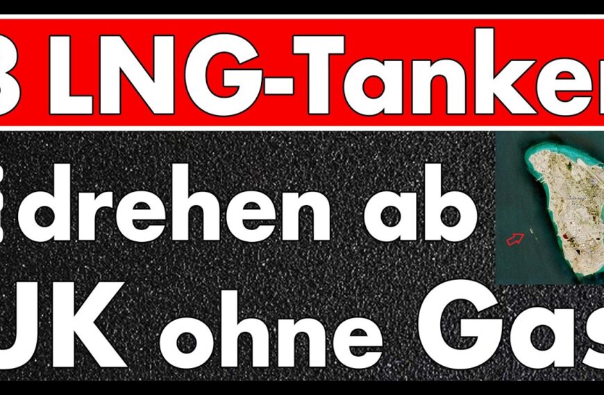 Gasmarkt zeigt Mittelfinger nach Europa! UK noch Gas für 2 Tage, Tanker drehen reihenweise ab!