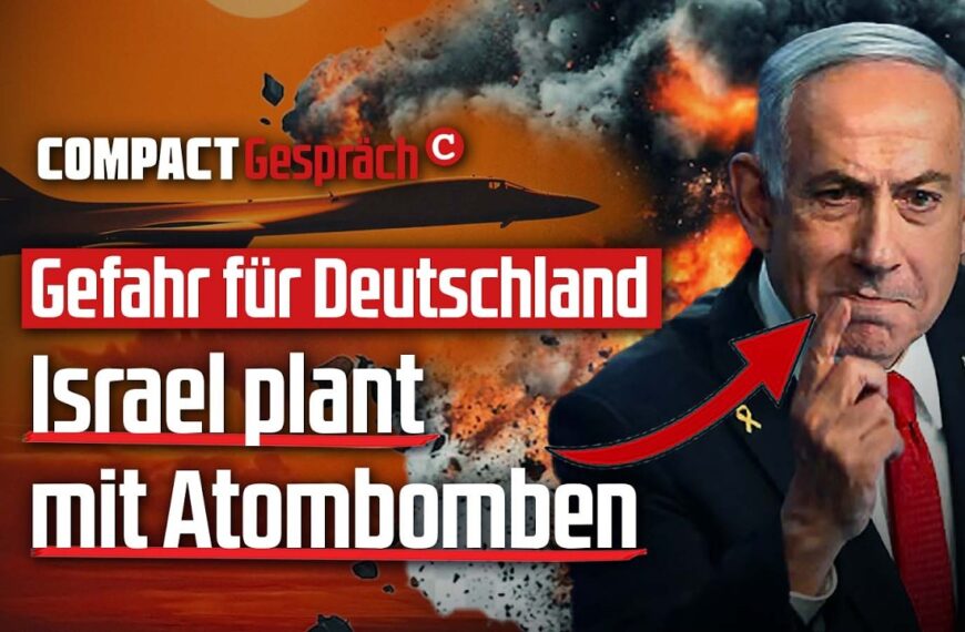 Gefahr für Deutschland! Israels Atombomben