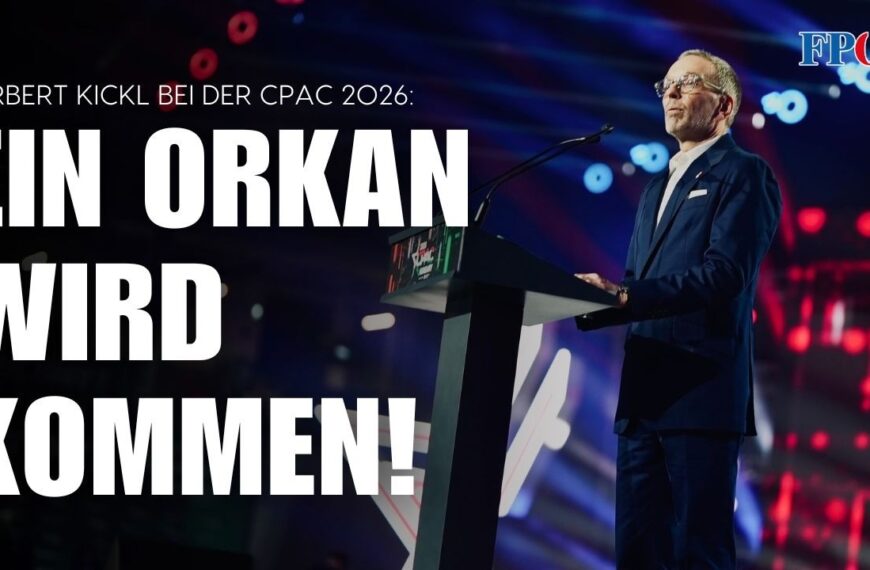 Herbert Kickl-Rede bei der CPAC 2026 in Ungarn – diesen Plan will er vereiteln!