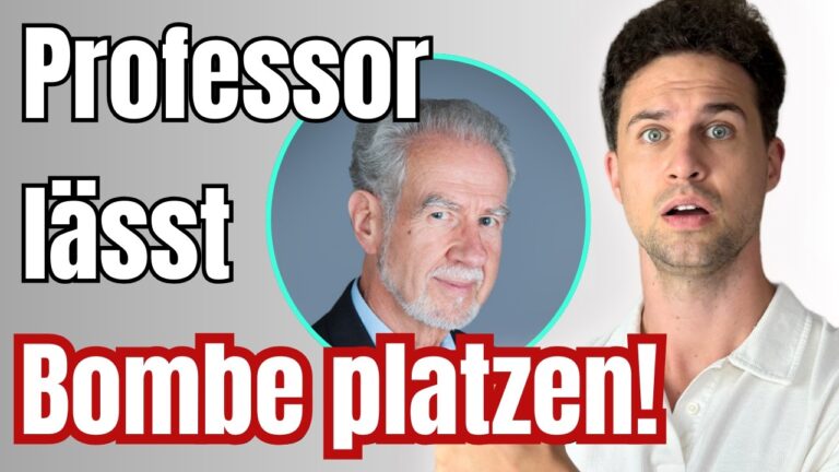 Mehr über den Artikel erfahren HEFTIG! Prof. Spitz HAT GENUG von aktueller Politik!