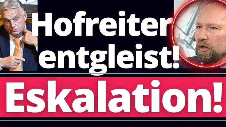 Mehr über den Artikel erfahren Hochbrisant: Hofreiter will Orban Wahlsieg NICHT anerkennen!!