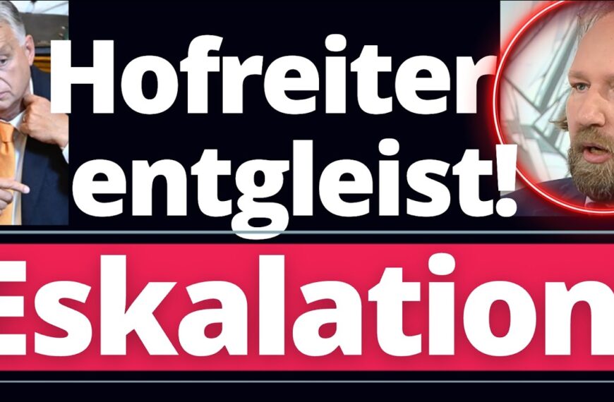 Hochbrisant: Hofreiter will Orban Wahlsieg NICHT anerkennen!!