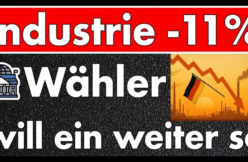 Industrie bricht um 11% im Januar ein! Wähler will zu 81% die gleiche Politik! Jetzt gibt es Schmerz