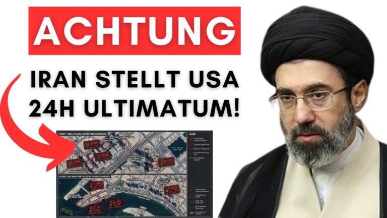 Mehr über den Artikel erfahren Iran stellt USA Ultimatum + VAE friert 530 Mrd $ vom Iran ein + USA greifen Wasserversorgung an !