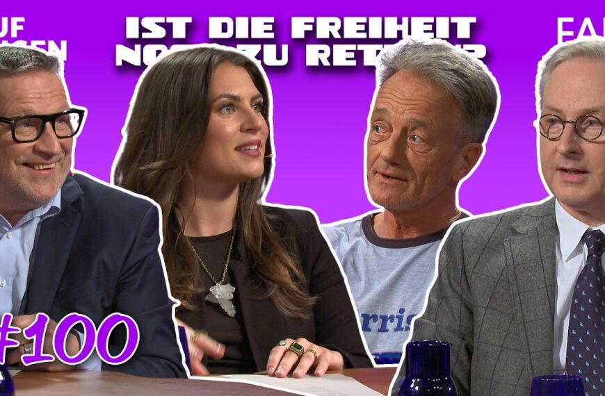 IST DIE FREIHEIT NOCH ZU RETTEN? mit Emilia Plock, Carlos A. Gebauer, Borris Brandt, Michael Sailer