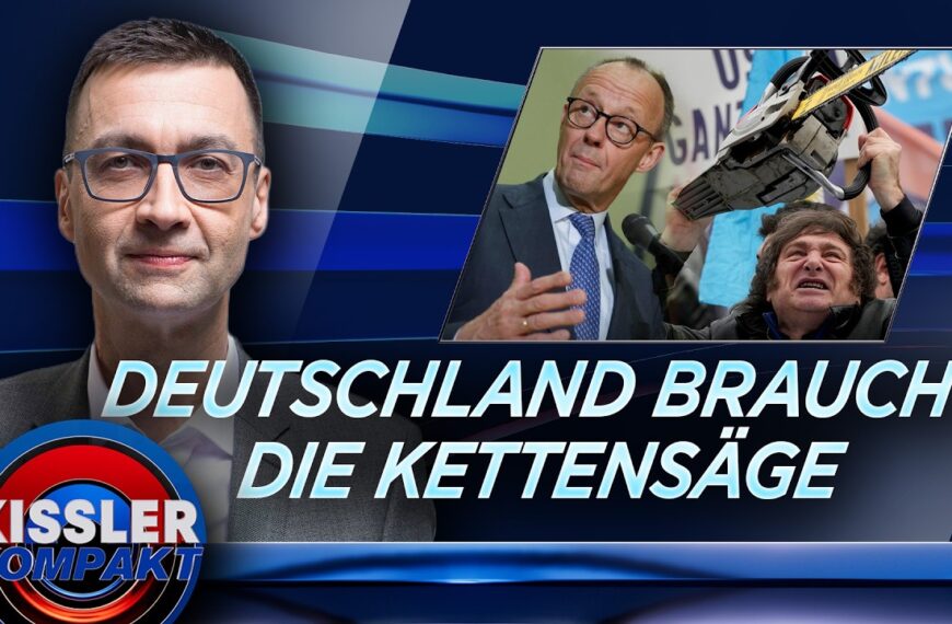 Kettensäge für Deutschland? Der Staat ist das Problem | Kissler Kompakt
