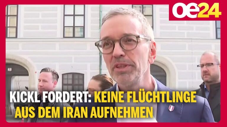 Mehr über den Artikel erfahren Kickl fordert: Keine Flüchtlinge aus dem Iran aufnehmen