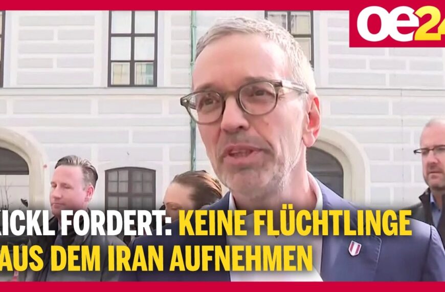 Kickl fordert: Keine Flüchtlinge aus dem Iran aufnehmen