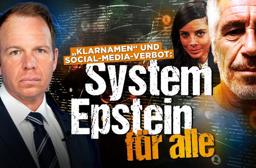„Klarnamen“ und Social-Media-Verbot:🚨Jetzt kommt das SYSTEM EPSTEIN für ALLE