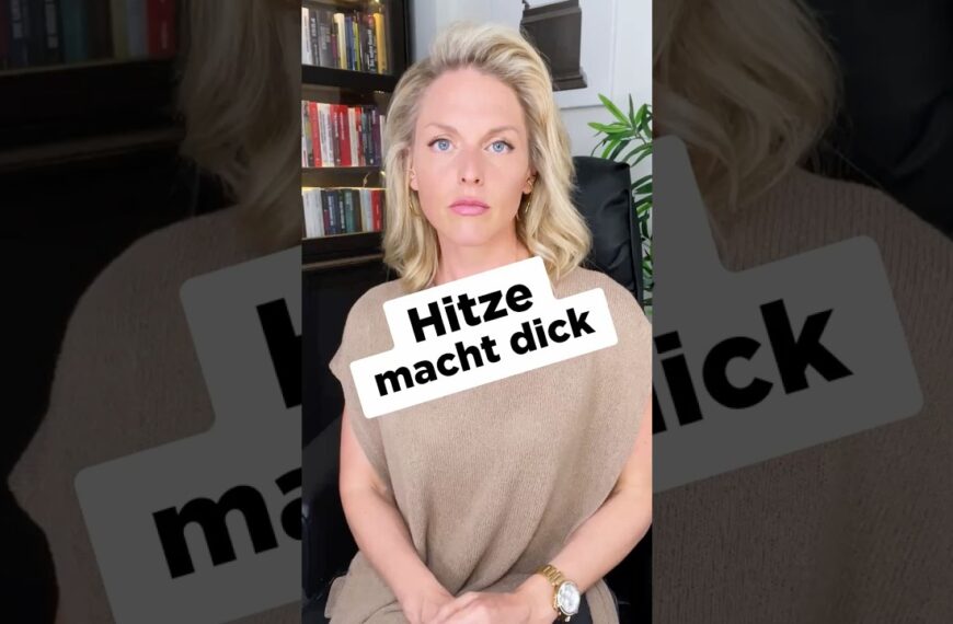 Klimawandel soll Schuld sein:☀️ Hitze macht jetzt dick!