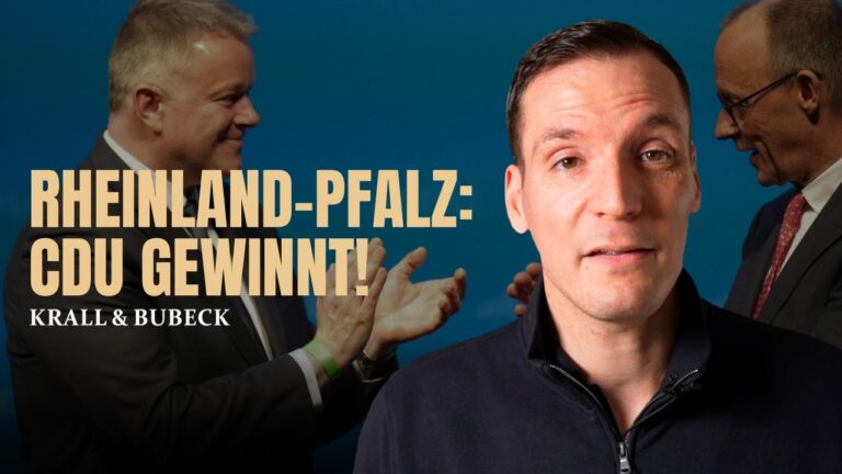 Mehr über den Artikel erfahren Krall & Bubeck: CDU gewinnt Rheinland-Pfalz – Ihr habt euren Untergang gewählt!