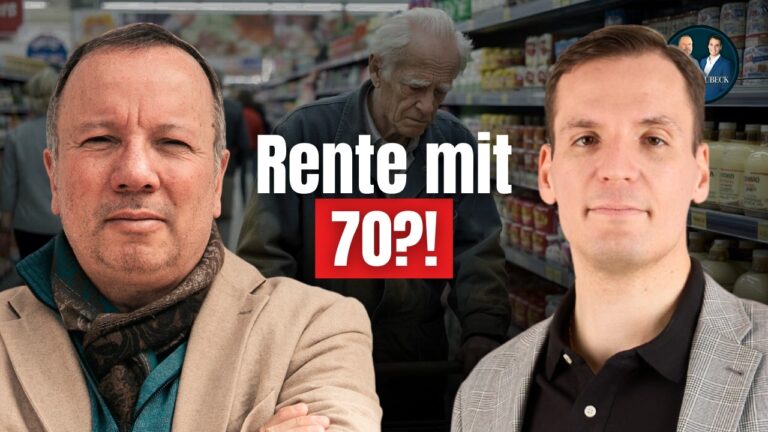 Mehr über den Artikel erfahren Krall & Bubeck: Rente erst mit 70? – Das System ist komplett pleite!