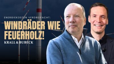 Mehr über den Artikel erfahren Krall & Bubeck: Windräder statt Atomkraft – So ruiniert Deutschland seine Industrie!