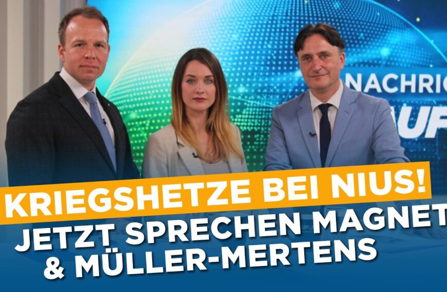 Kriegshetze bei NIUS! Jetzt sprechen Magnet und Müller-Mertens