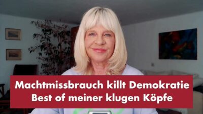Mehr über den Artikel erfahren Machtmissbrauch killt Demokratie – Punkt.PRERADOVIC mit klugen Köpfen