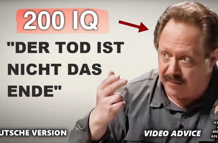 Mann mit einem IQ von 200 erklärt die Geheimnisse der Realität