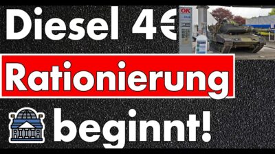 Mehr über den Artikel erfahren Militär im Einsatz – Diesel & Benzin wird rationiert! Preiseingriffe sind Gift – 4€/L kommen!