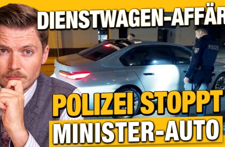 MINISTER-LIMOUSINE in Fußgängerzone gestoppt! Fahrer gegen Polizei – Eine Recherche