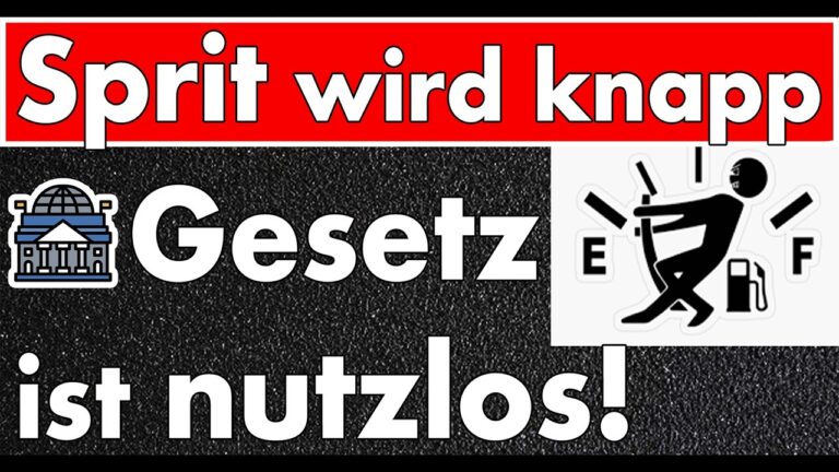Mehr über den Artikel erfahren Ministerin warnt vor Benzin- & Dieselmangel – SPD bestätigt neues Gesetz ist nutzlos!