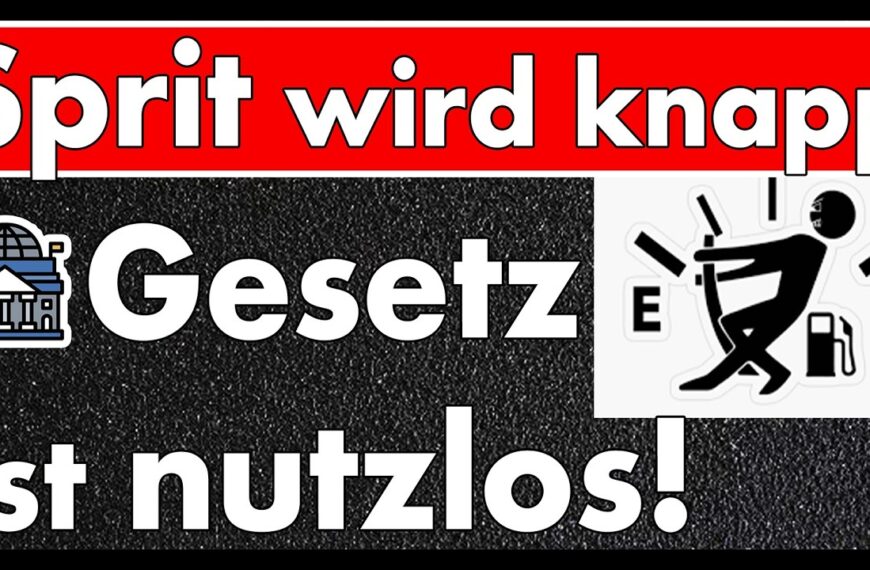 Ministerin warnt vor Benzin- & Dieselmangel – SPD bestätigt neues Gesetz ist nutzlos!