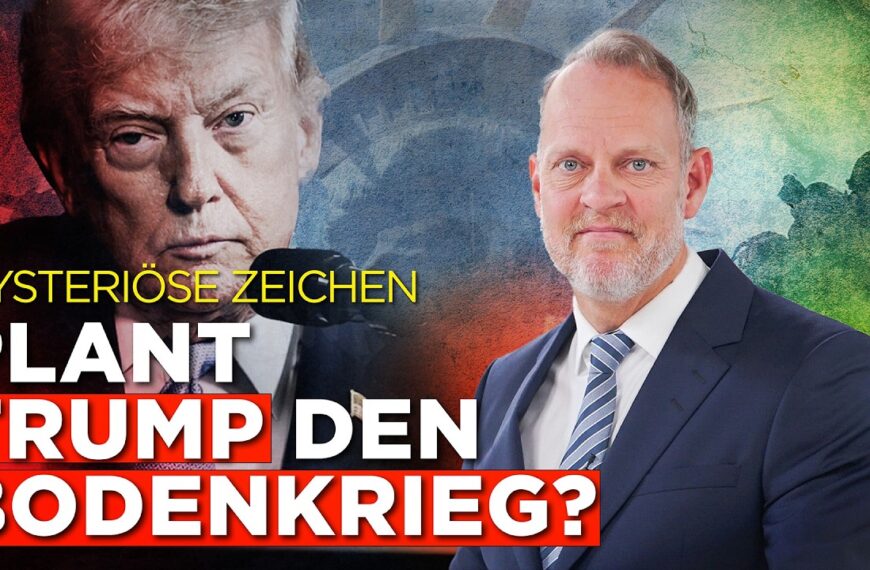 Mysteriöse Zeichen Plant Trump den Bodenkrieg?