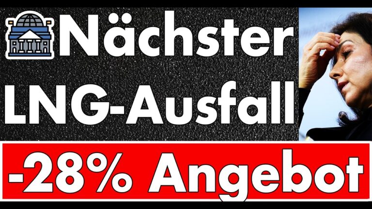 Mehr über den Artikel erfahren Nächster Großproduzent von LNG meldet Anlagenausfall! Globales Defizit jetzt bei 28%!