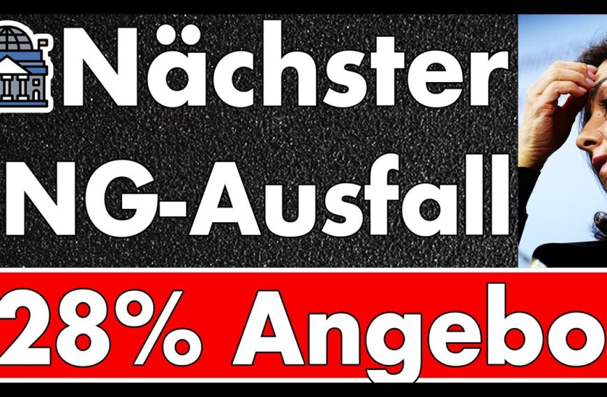 Nächster Großproduzent von LNG meldet Anlagenausfall! Globales Defizit jetzt bei 28%!