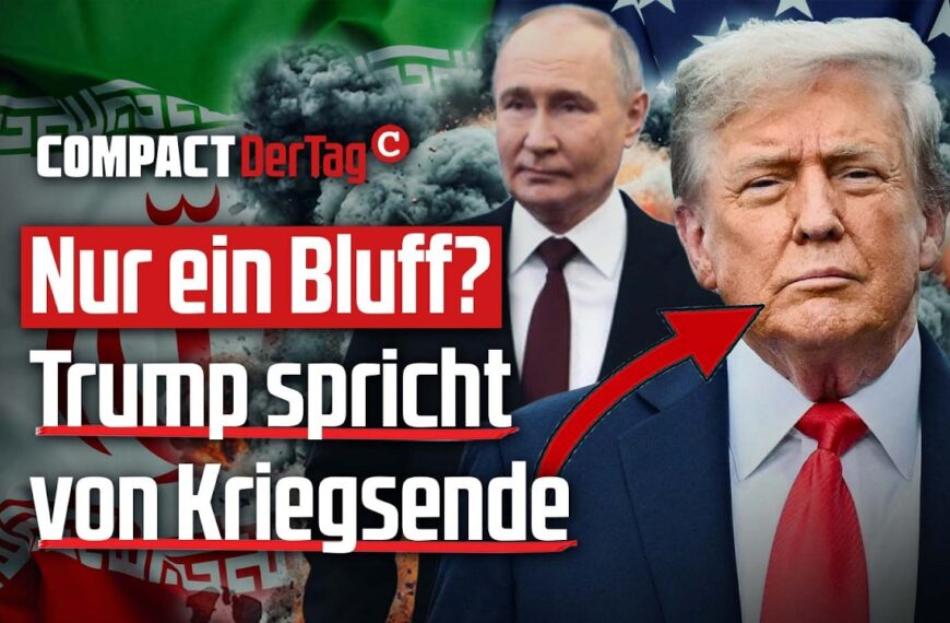 Nur ein Bluff? Trump spricht von Kriegsende💥