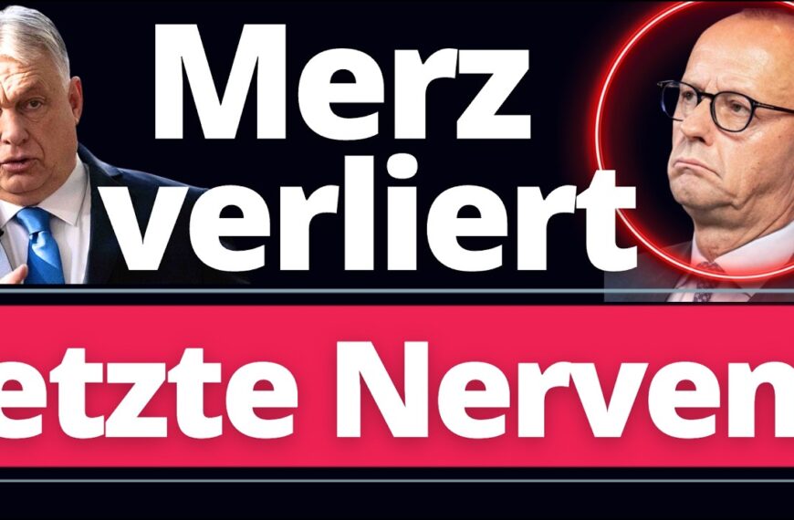 Orban blamiert den völlig überforderten Merz! „Es kam ein bisschen Stottern“