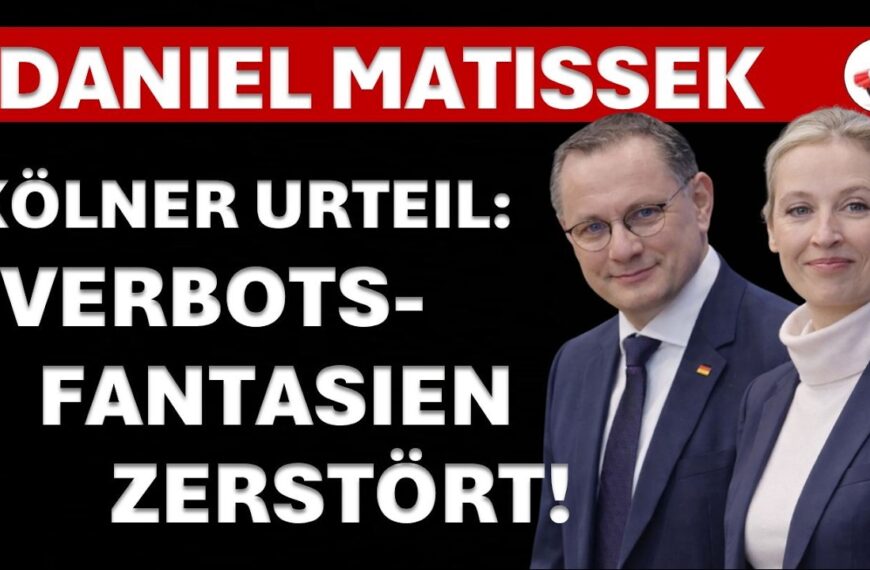 „Politischer Wendepunkt?“ – Was das Urteil aus Köln wirklich bedeutet | Daniel Matissek im Interview