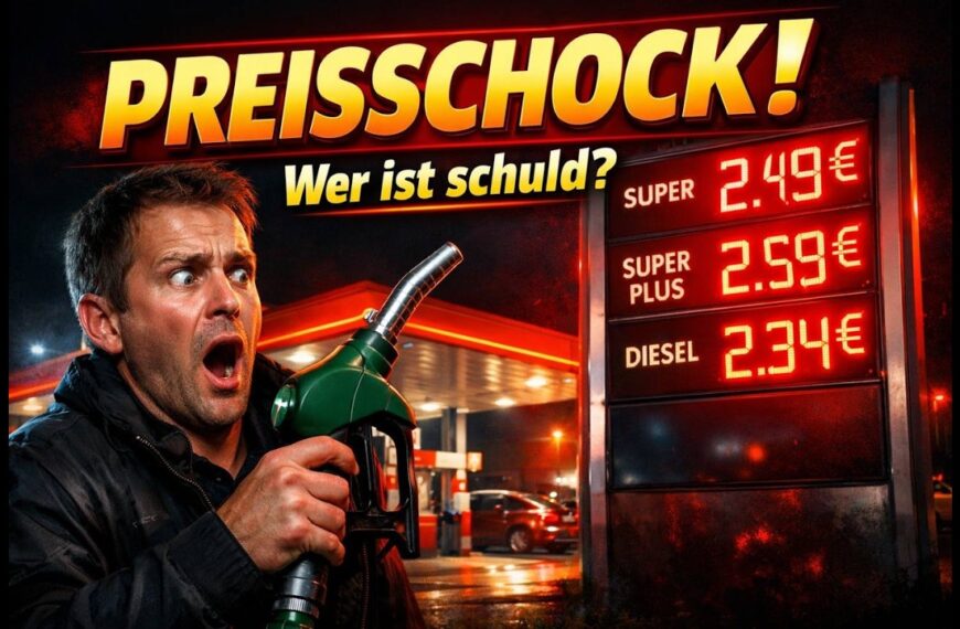 Preisschock an Tankstelle – wer ist schuld?