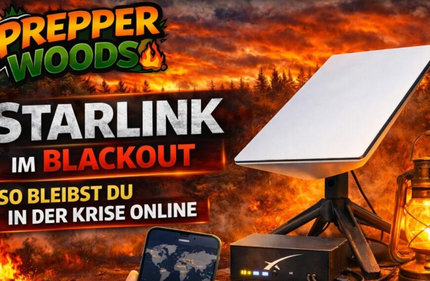 Prepper Woods #4: Starlink im Blackout – So bleibst du in der Krise online