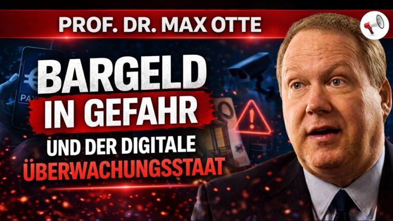 Mehr über den Artikel erfahren Prof. Dr. Max Otte über den Angriff auf Bargeld und Privatsphäre