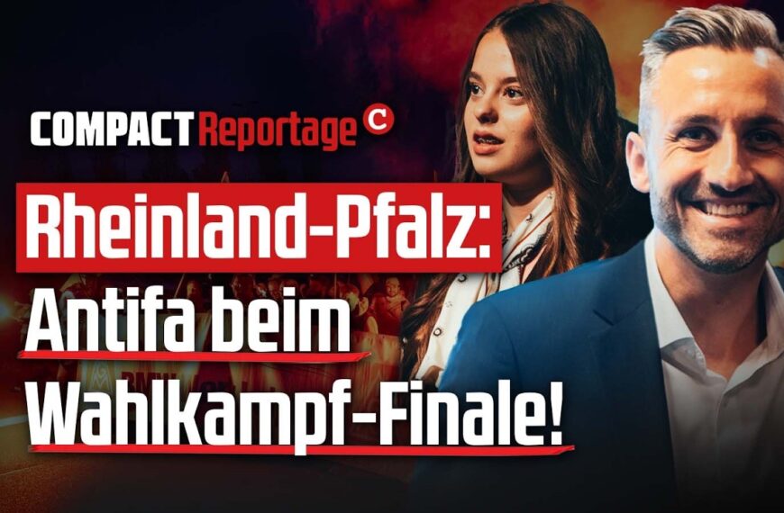 Rheinland-Pfalz: Antifa beim Wahlkampf-Finale!