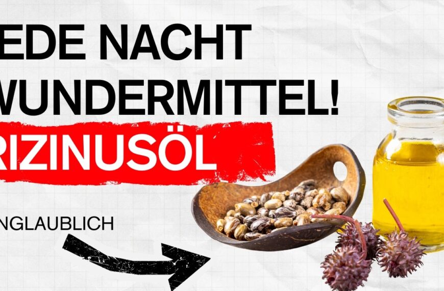 Rizinusöl nachts – Pharma versteckt diese Wahrheit über Entgiftung