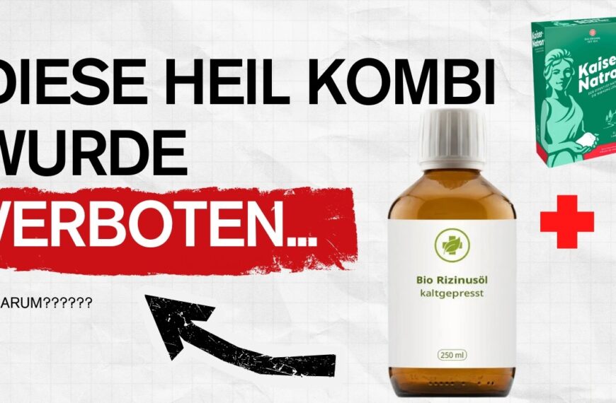 Rizinusöl & Natron VOR DEM SCHLAFEN – Ärzte verstecken diese Studie NICHT umsonst