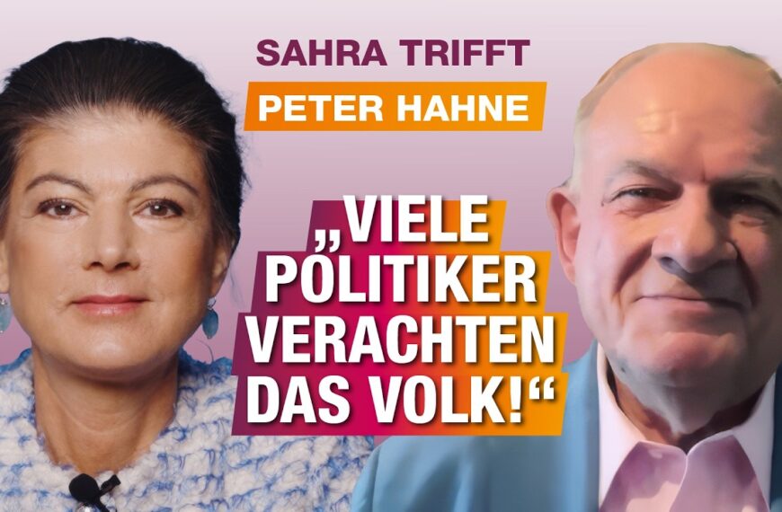 „Sahra trifft“ Peter Hahne: Ist Deutschland noch zu retten?
